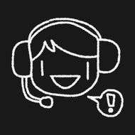 Customer service doodle drawing N6