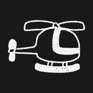 helicopter doodle drawing N6