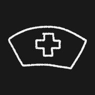 nurse hat doodle drawing N18