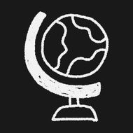 globe doodle drawing N17