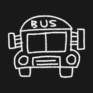 bus doodle drawing N15