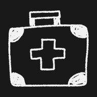 medicine case doodle drawing N6