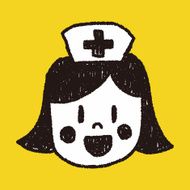 nurse doodle drawing N6