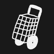 doodle Shopping cart N48