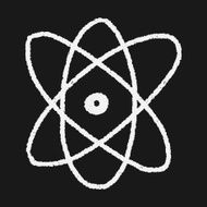 doodle atom icon N4