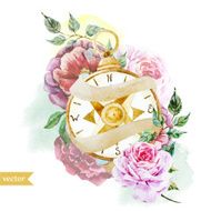 Watercolor compass N6