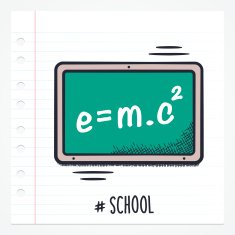 Doodle Blackboard Icon
