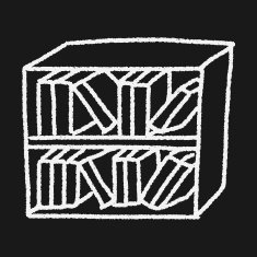 Doodle Bookcase N4