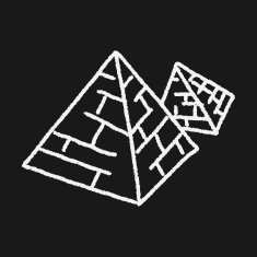 Doodle pyramid N28