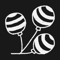 doodle balloon N28
