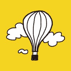 doodle hot air balloon N30