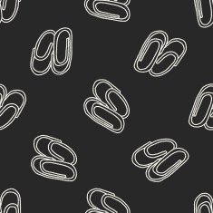 doodle clip seamless pattern background N3