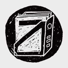 bookshelf doodle N7