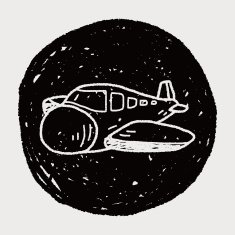 doodle airplane N21