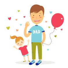Dad with daughter N2