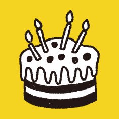 doodle cake N202