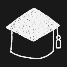 graduation cap doodle drawing N6