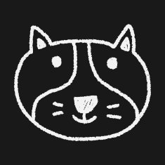 dog doodle drawing N4