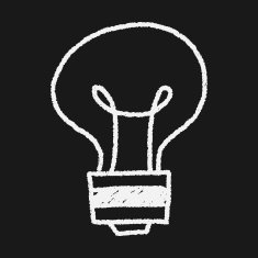 bulb doodle drawing N15