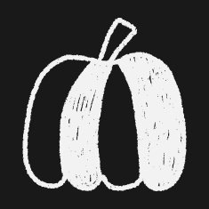 pumpkin doodle drawing N6