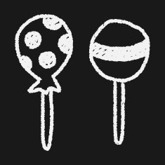candy doodle drawing N58