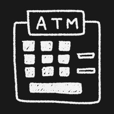 ATM doodle drawing N51