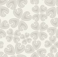 Vector seamless pattern Black and white abstract background