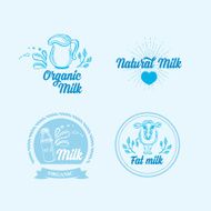 Natural milk icon