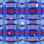 Colorful ethnic seamless pattern Bright hand-drawn background N4