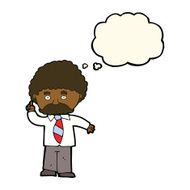 cartoon teacher with thought bubble N7