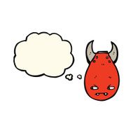 cartoon bomb with thought bubble N11