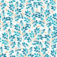 Floral seamless pattern - vector illustration N10