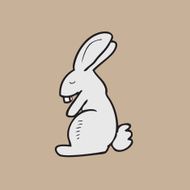 Rabbit grey