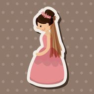 wedding couple theme elements vector eps N45
