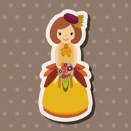 wedding couple theme elements vector eps N47