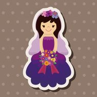 wedding couple theme elements vector eps N50
