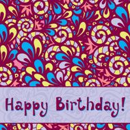 birthday card N82