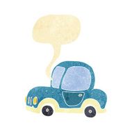 cartoon car with speech bubble N2