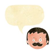 cartoon man with mustache speech bubble N2