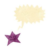 cartoon star character with speech bubble N2