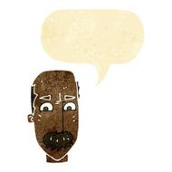cartoon annnoyed old man with speech bubble
