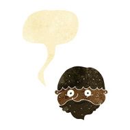 cartoon bearded man with speech bubble N2