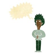 cartoon vampire man with speech bubble N7