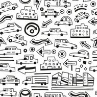 cars - seamless background