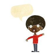 cartoon shocked boy with speech bubble