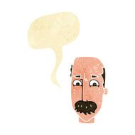 cartoon annnoyed old man with speech bubble N2