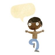 cartoon startled man with speech bubble N3
