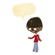 cartoon stressed out woman with speech bubble N3