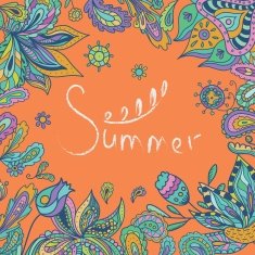 Bright Summer Indian Illustration