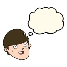 cartoon man with big chin thought bubble N15